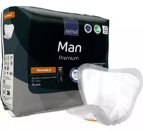 Apósito Incontinencia Masculino Abena Man Formula 2