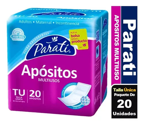 Apósitos Parati Multiuso Talla Única 20 Unidades